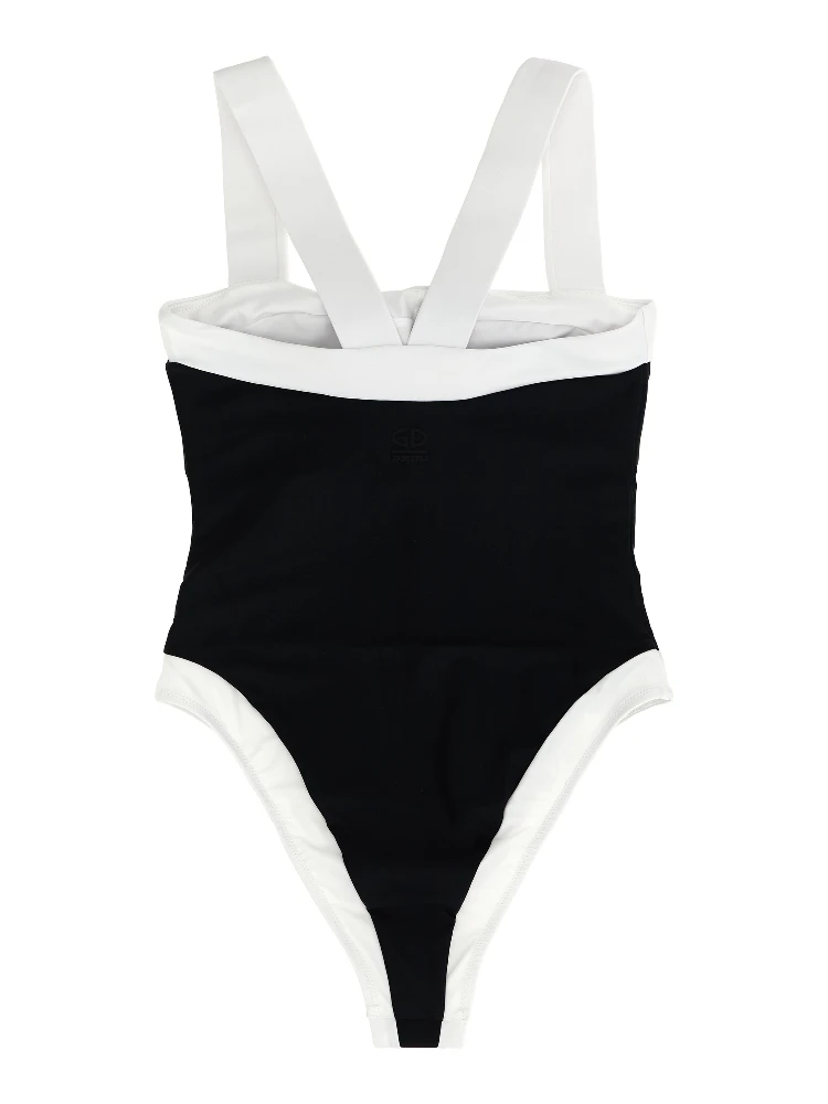 Bicolor Recycled Polyamide One-Piece Swimsuit alternative