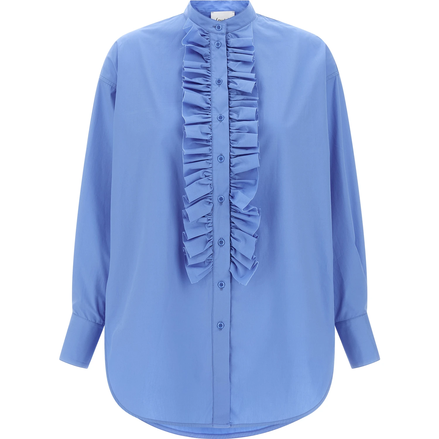 Blue Cotton Blouse