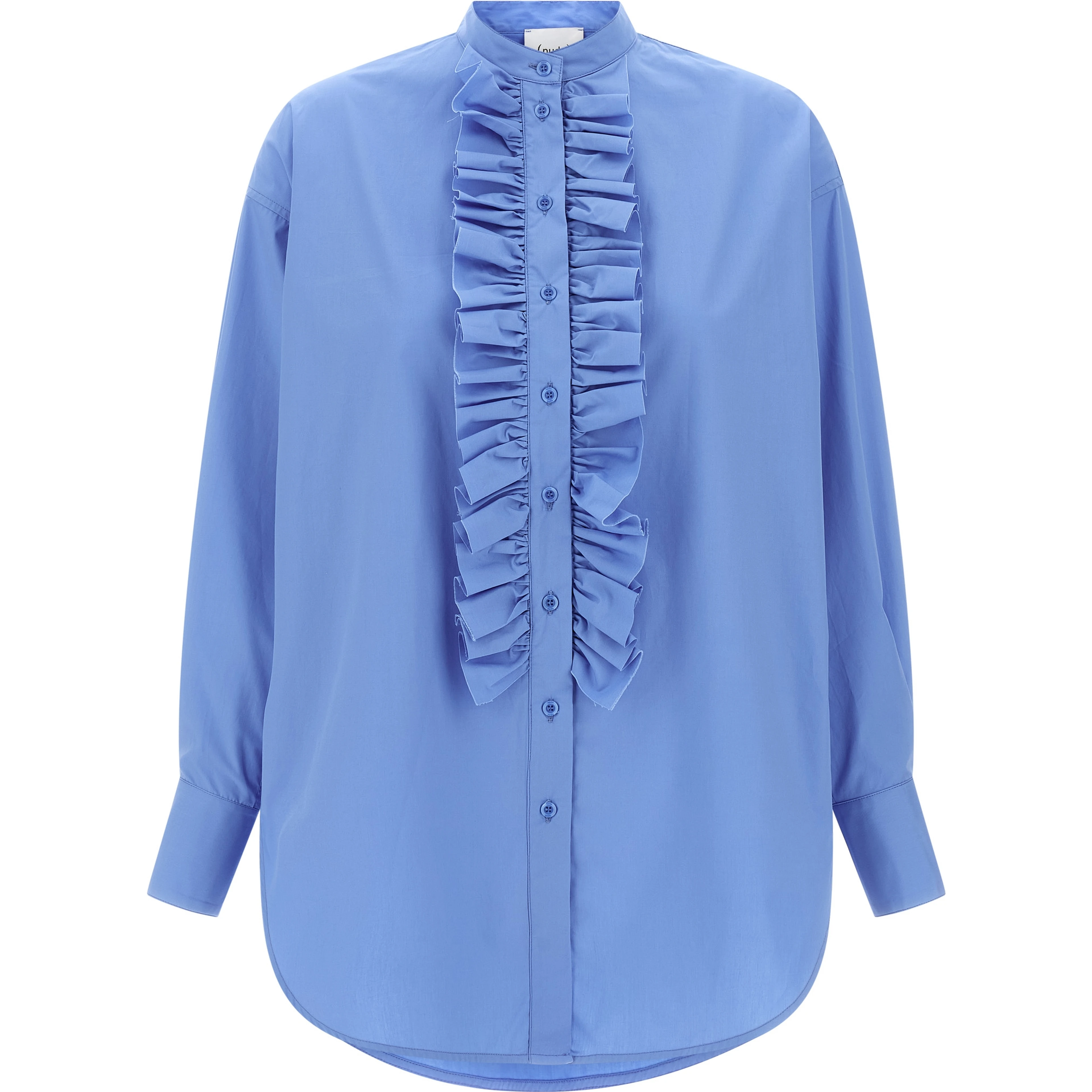 Blue Cotton Blouse