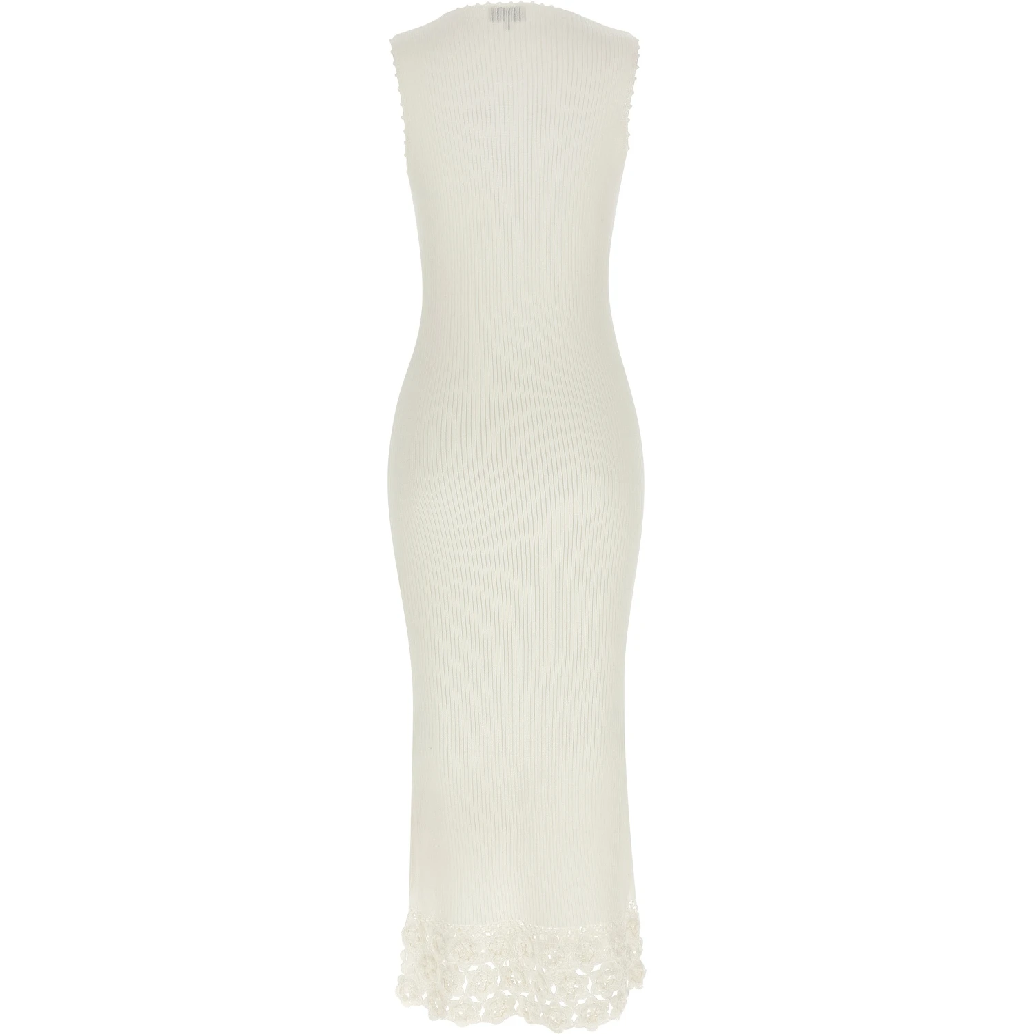 White Organic Cotton Long Dress