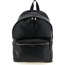 Black Calfskin Backpack