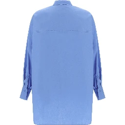 Blue Cotton Blouse