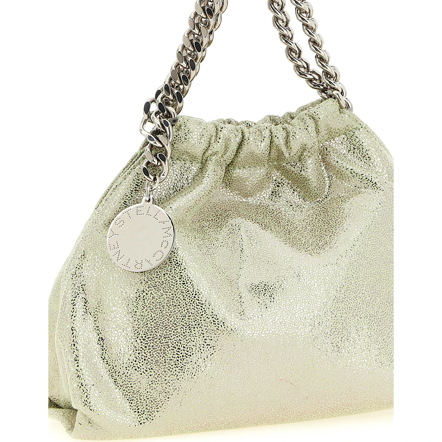 Bicolor Polyester Handbag