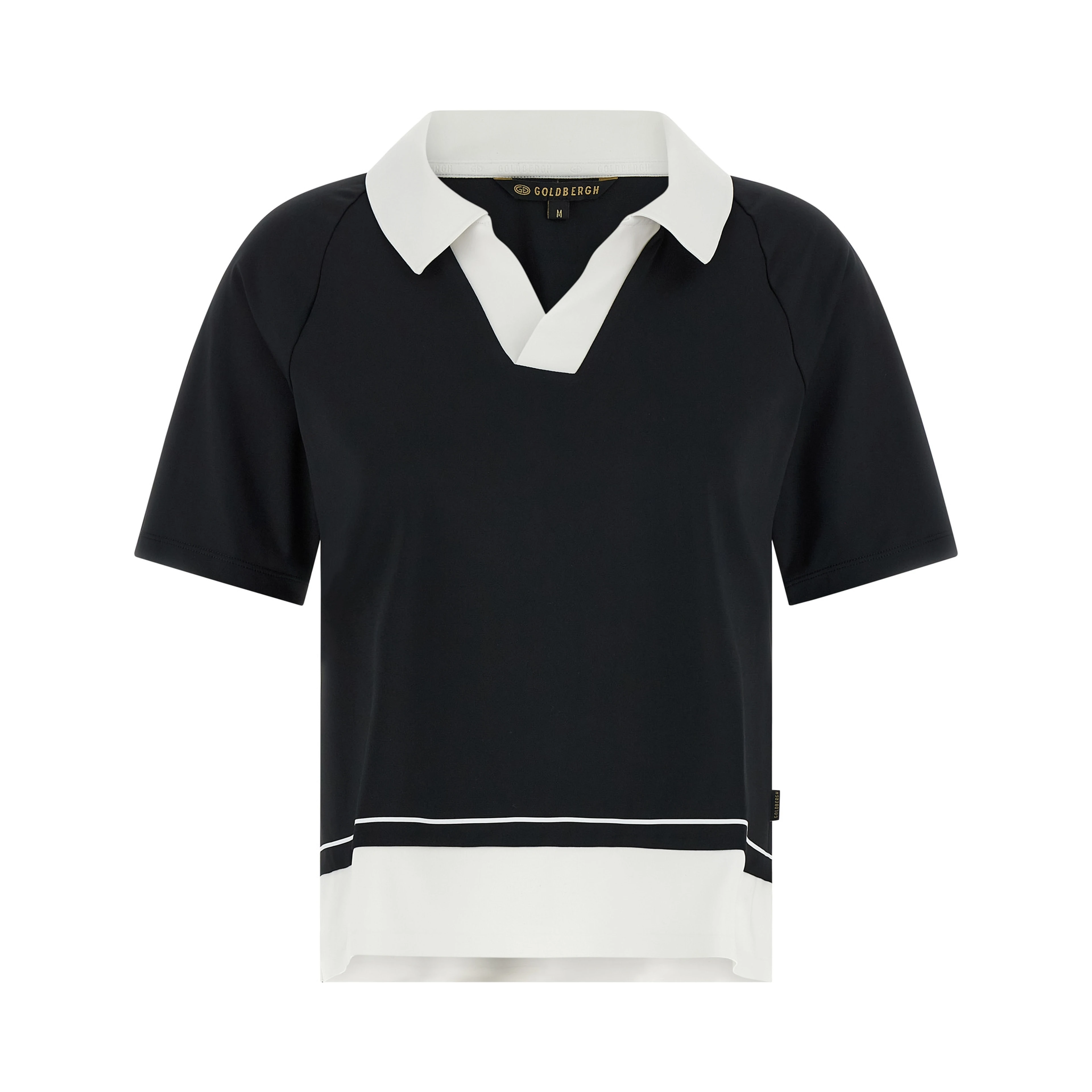 Bicolor Polyester Polo Shirt