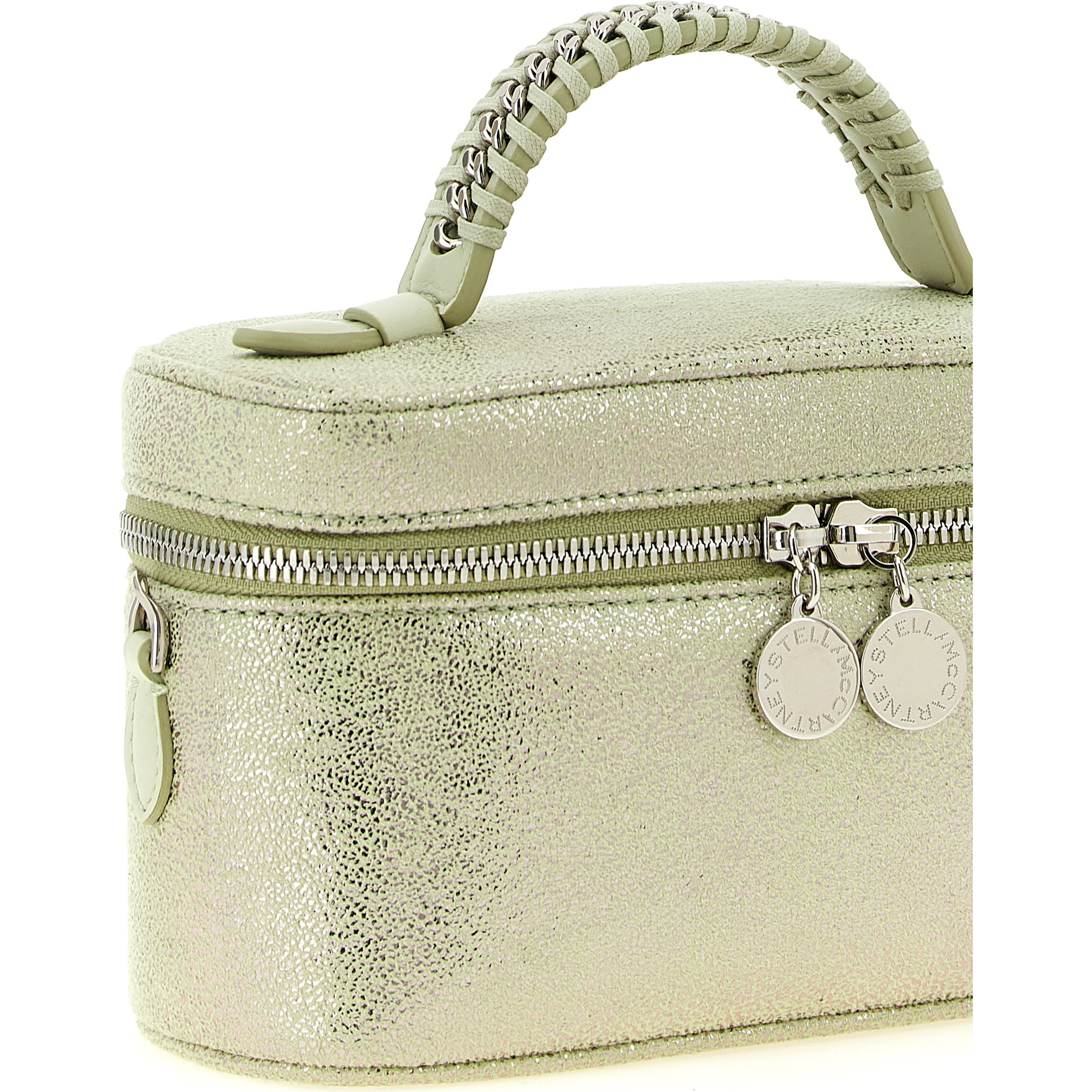 Bicolor Polyester Crossbody Bag