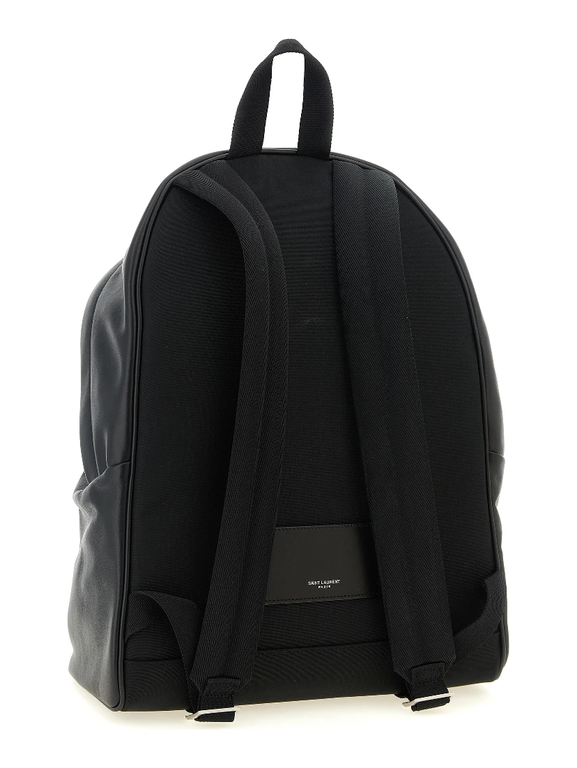 Black Calfskin Backpack