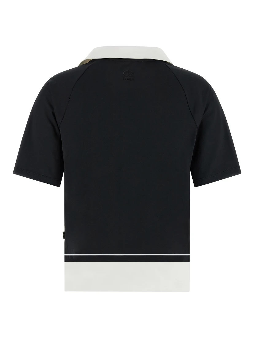 Bicolor Polyester Polo Shirt