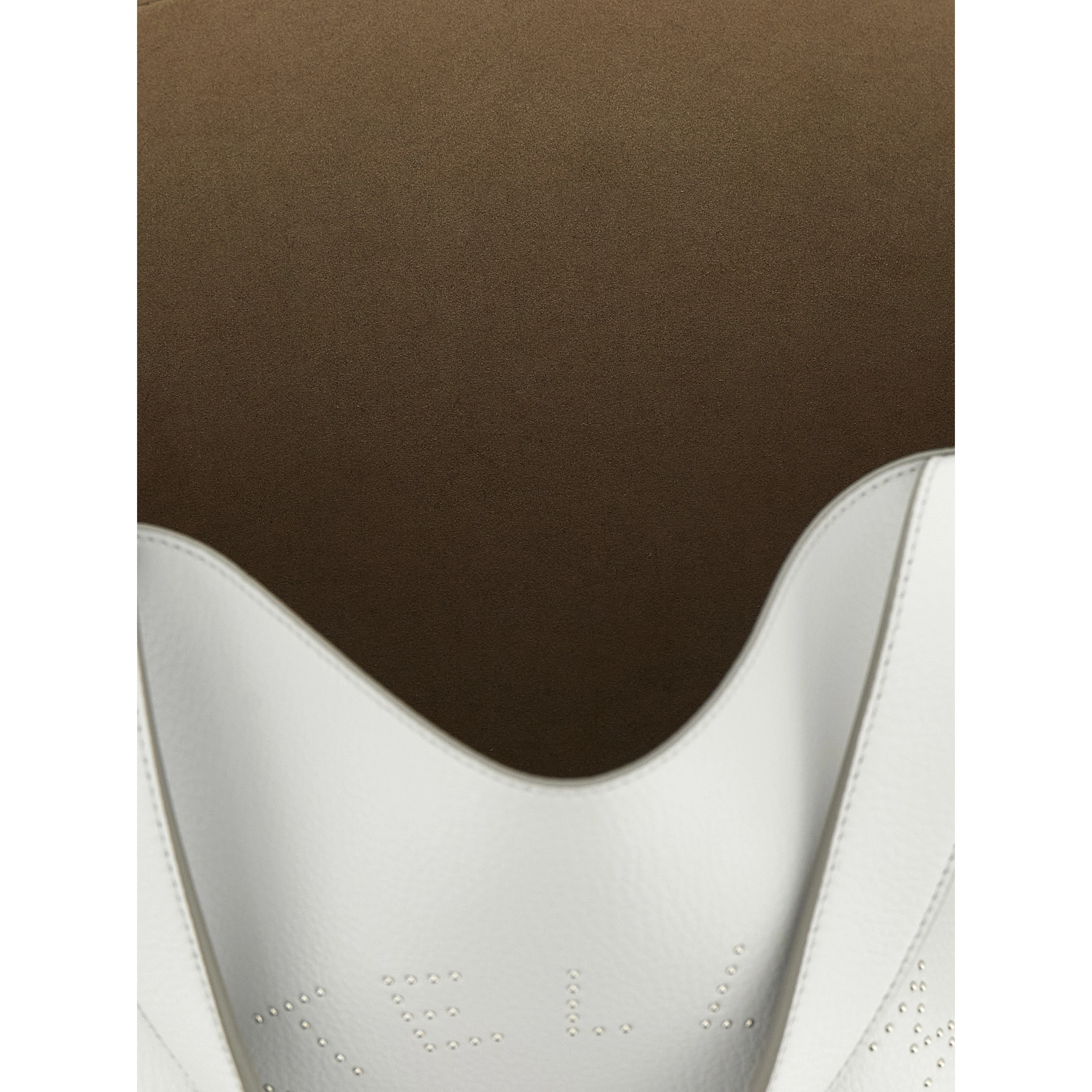 Gray Polyamide Tote Bag
