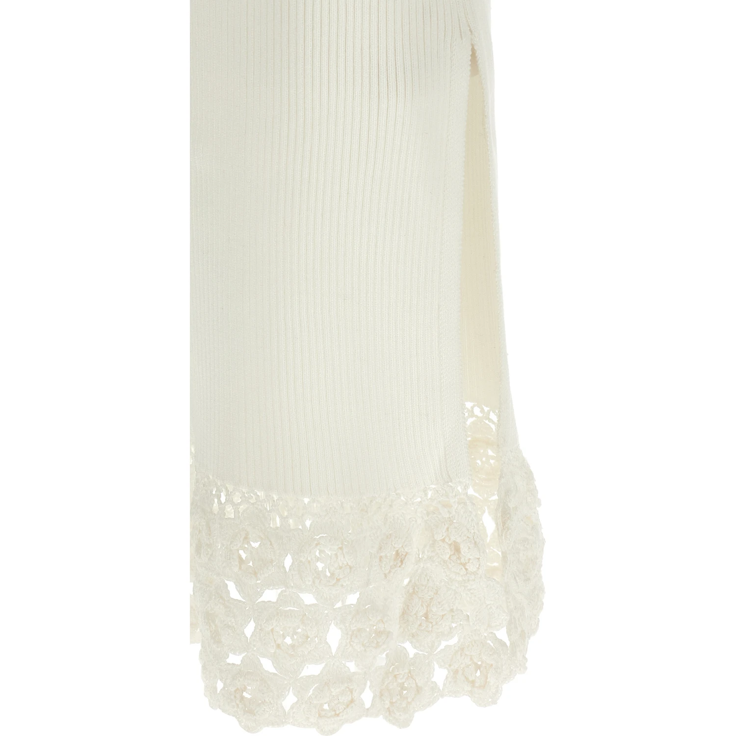 White Organic Cotton Long Dress