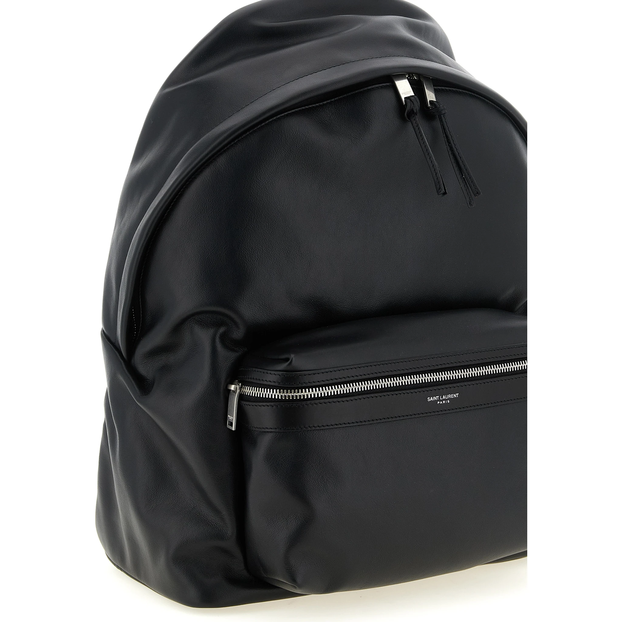 Black Calfskin Backpack