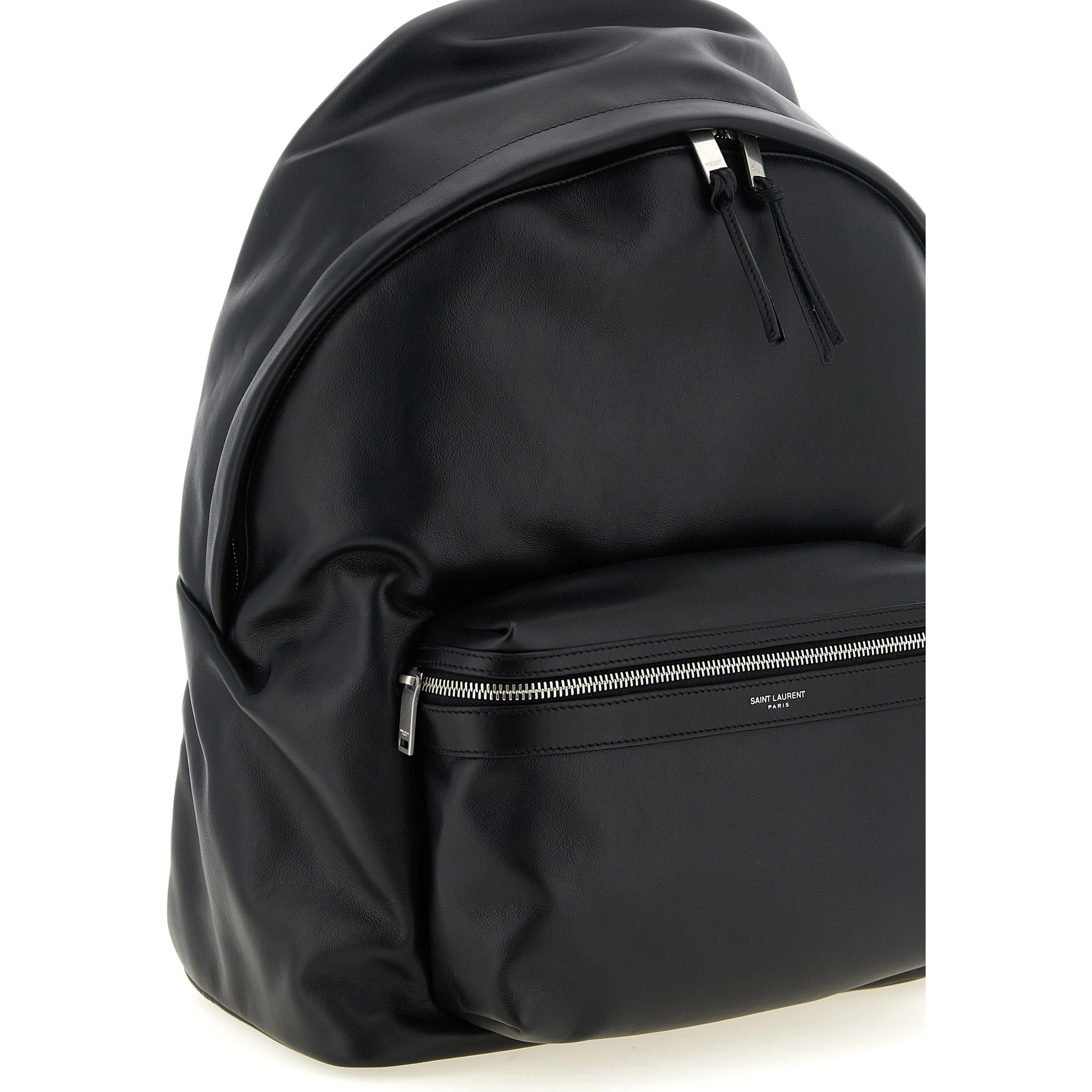 Black Calfskin Backpack