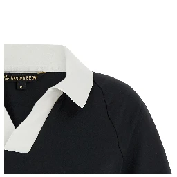 Bicolor Polyester Polo Shirt