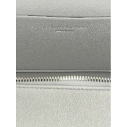 Gray Polyester Crossbody Bag