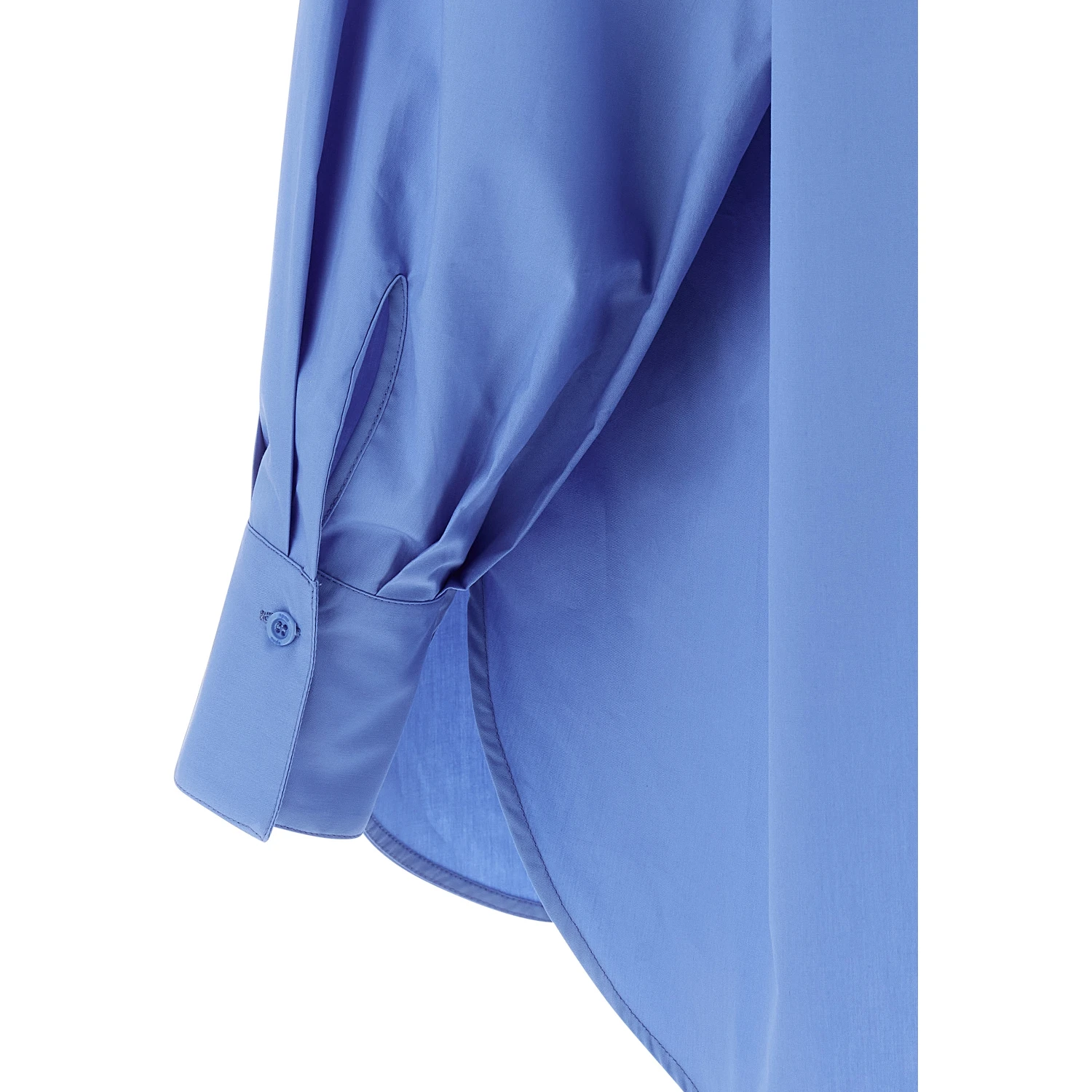 Blue Cotton Blouse