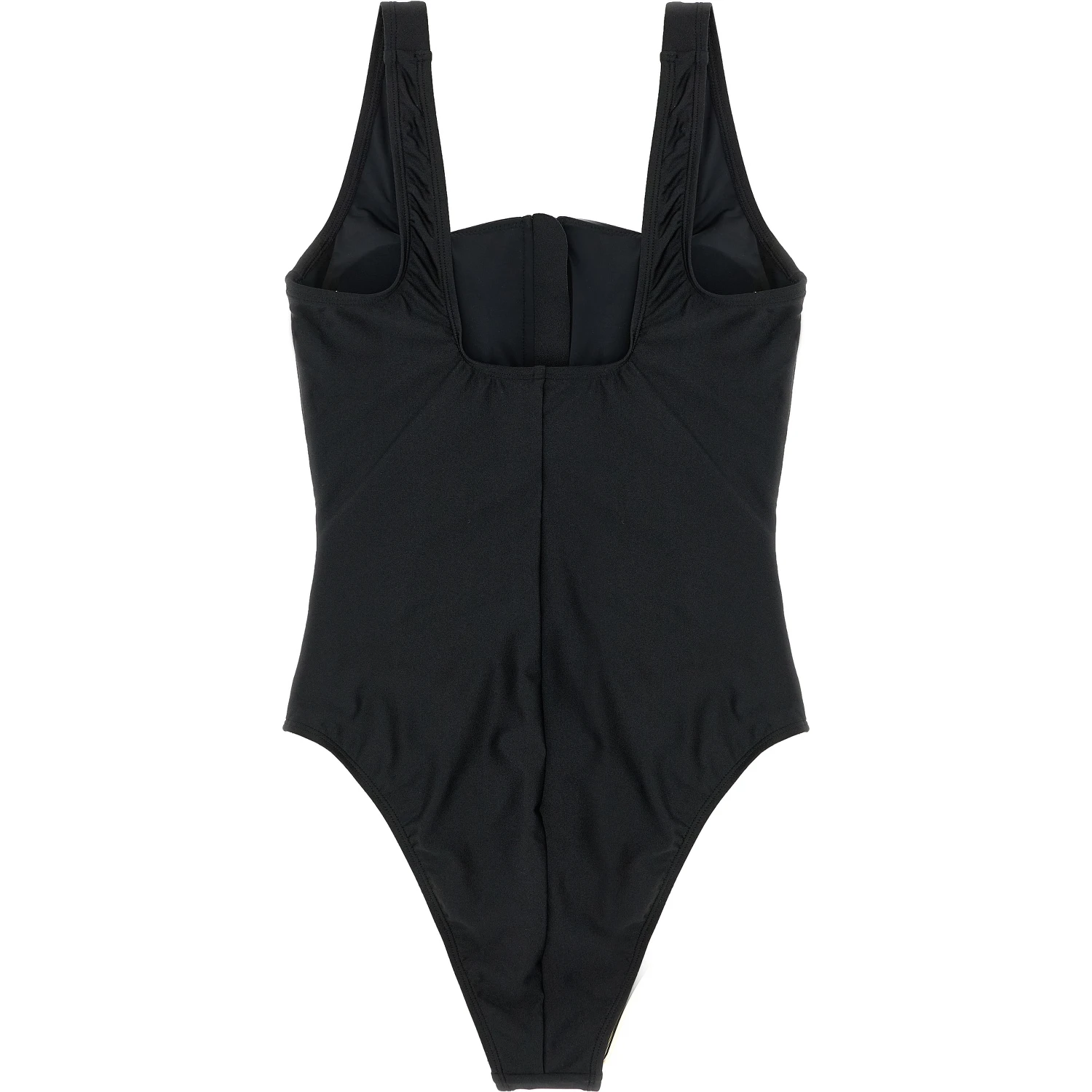 Black Polyamide One-Piece Swimsuit