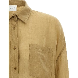 Brown Tencel Blouse