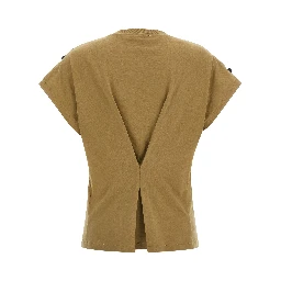 Brown Cotton T-Shirt