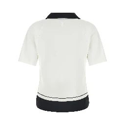 Bicolor Polyester Polo Shirt