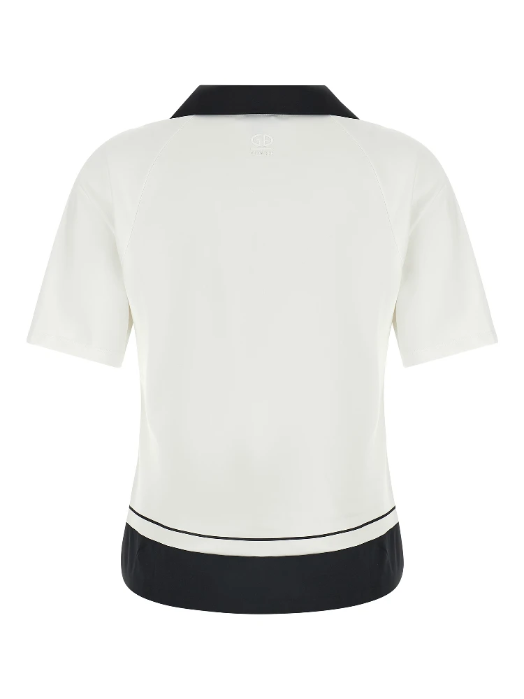 Bicolor Polyester Polo Shirt alternative