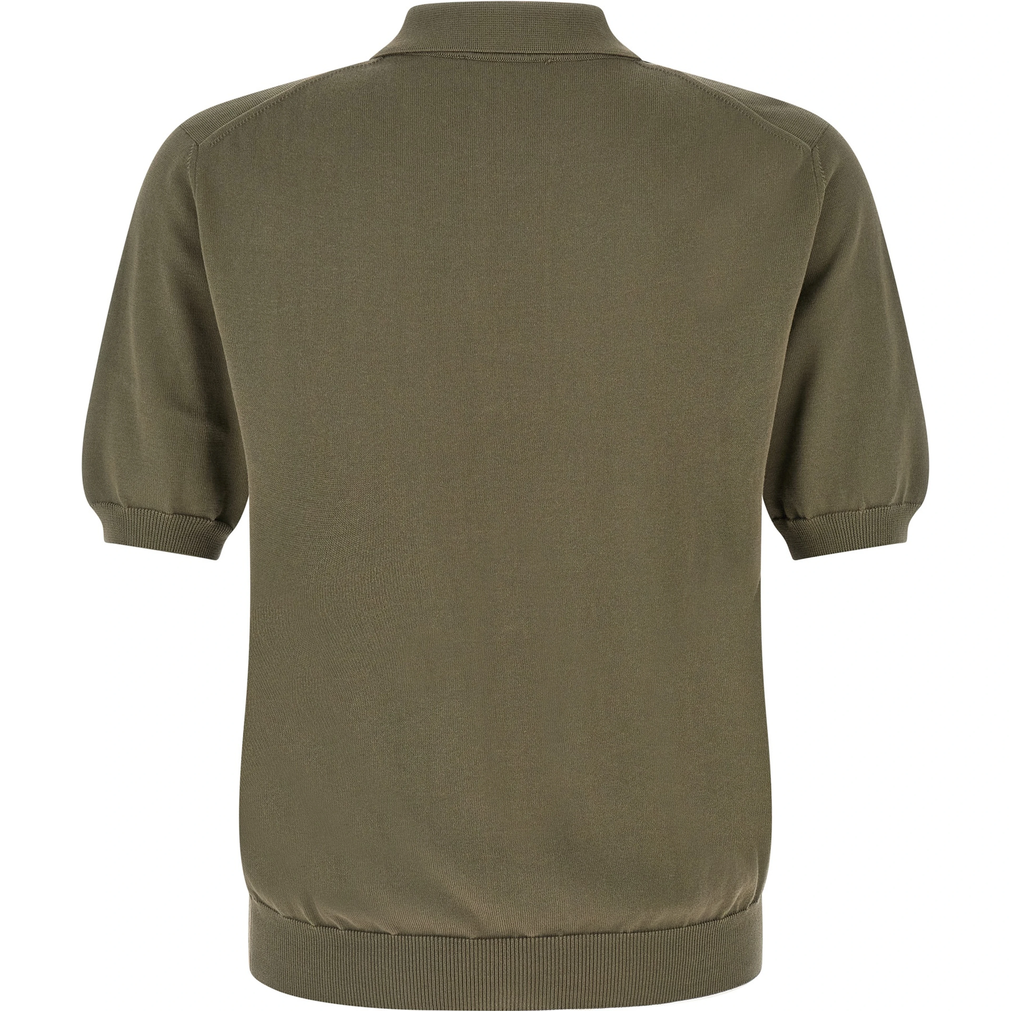 Bicolor Cotton Polo Shirt