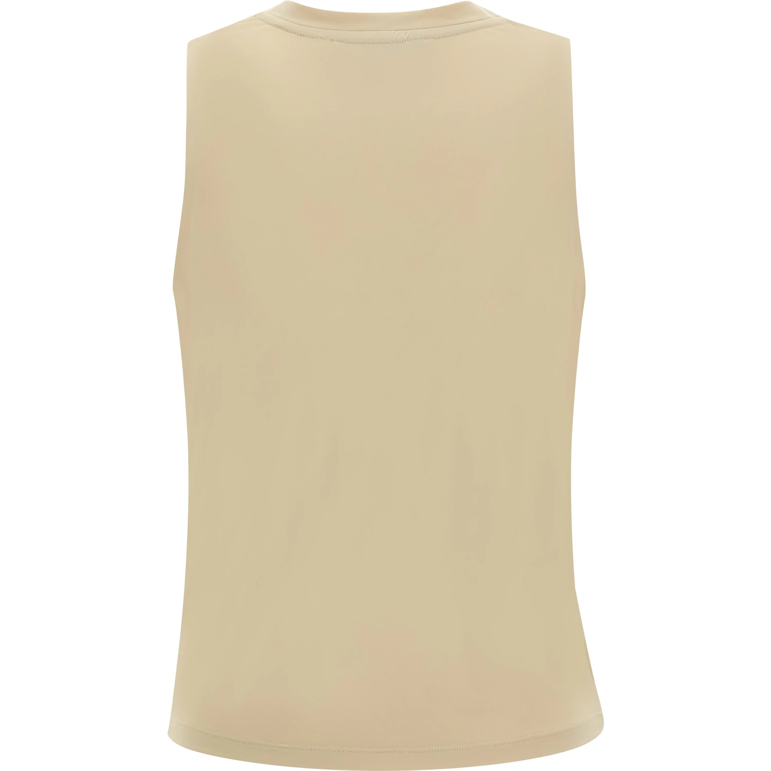 Beige Polyamide Sport Bra