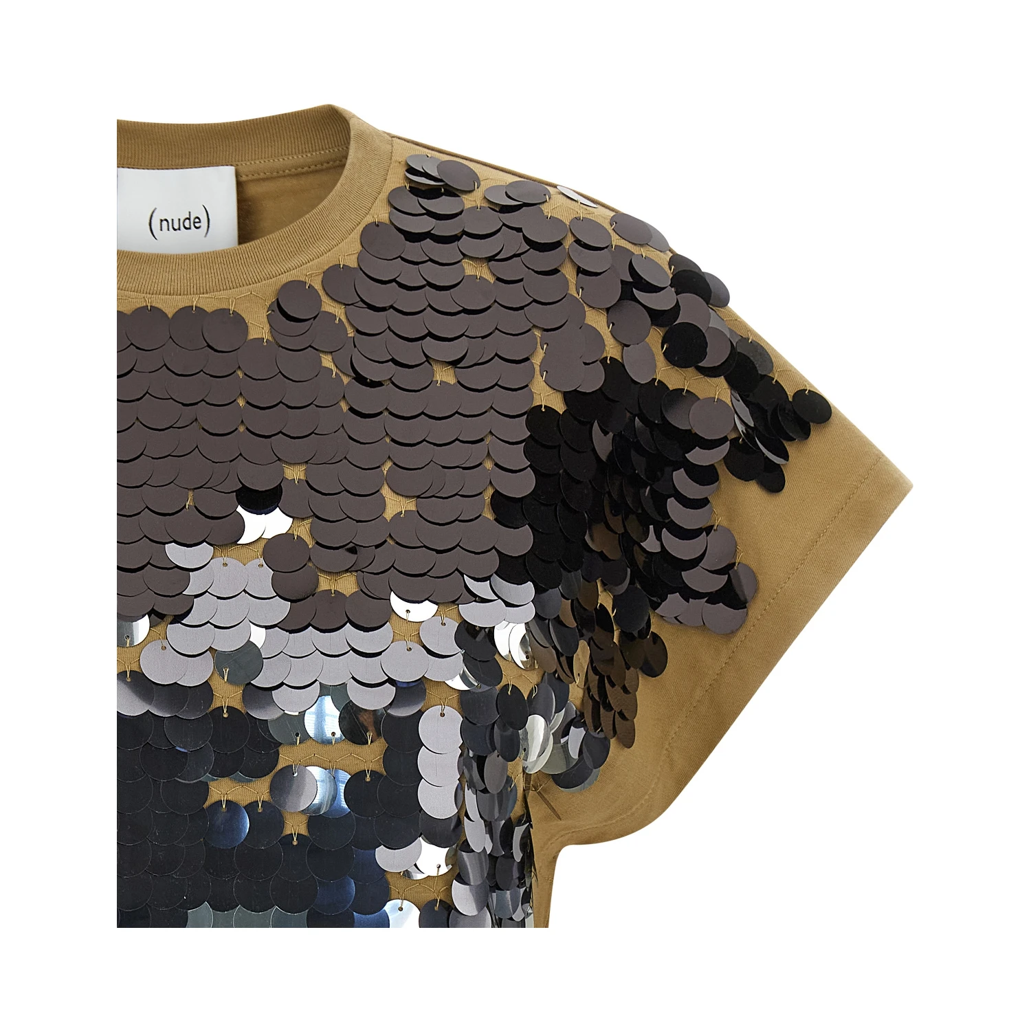 Brown Cotton T-Shirt