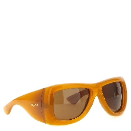 Orange Acetate Sunglasses