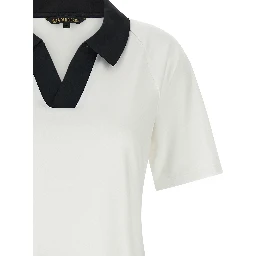 Bicolor Polyester Polo Shirt