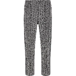 Gray Polyester Joggers (Workout Pants)