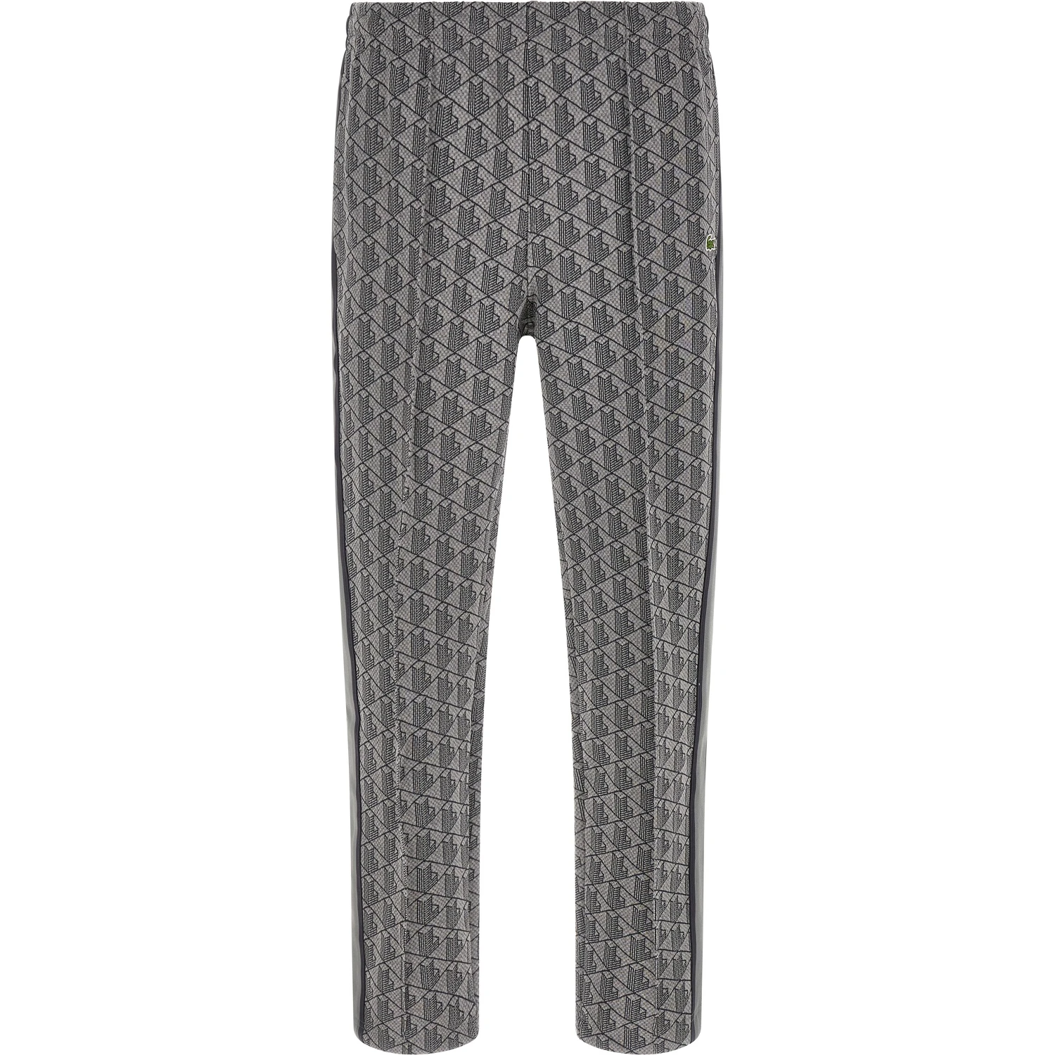Gray Polyester Joggers (Workout Pants)