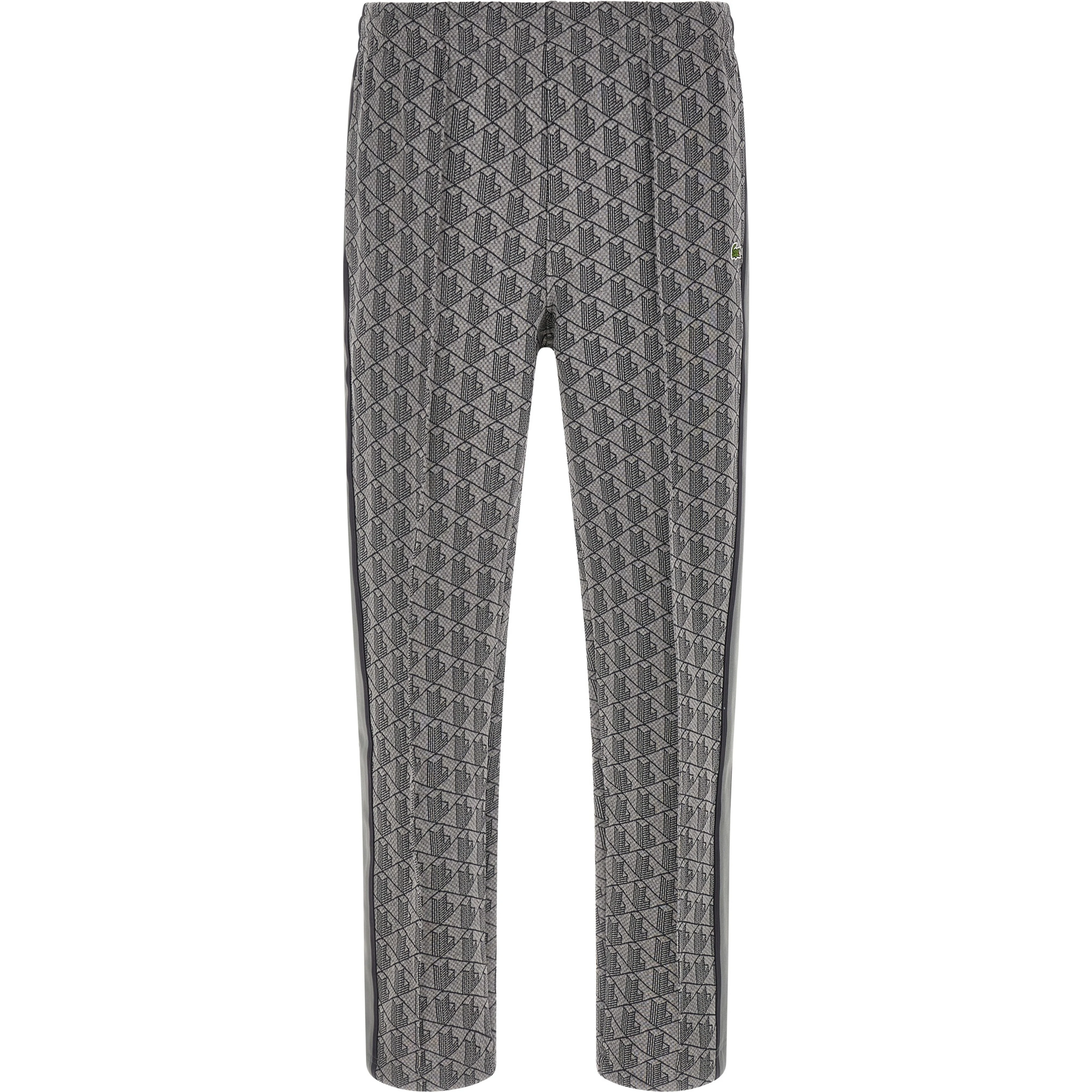 Gray Polyester Joggers (Workout Pants)
