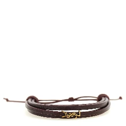 Bordeaux Lamb Leather Bracelet