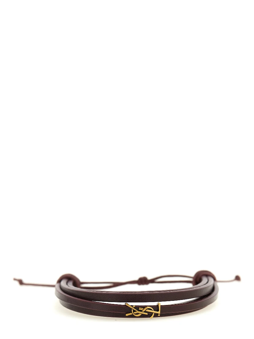 Bordeaux Lamb Leather Bracelet