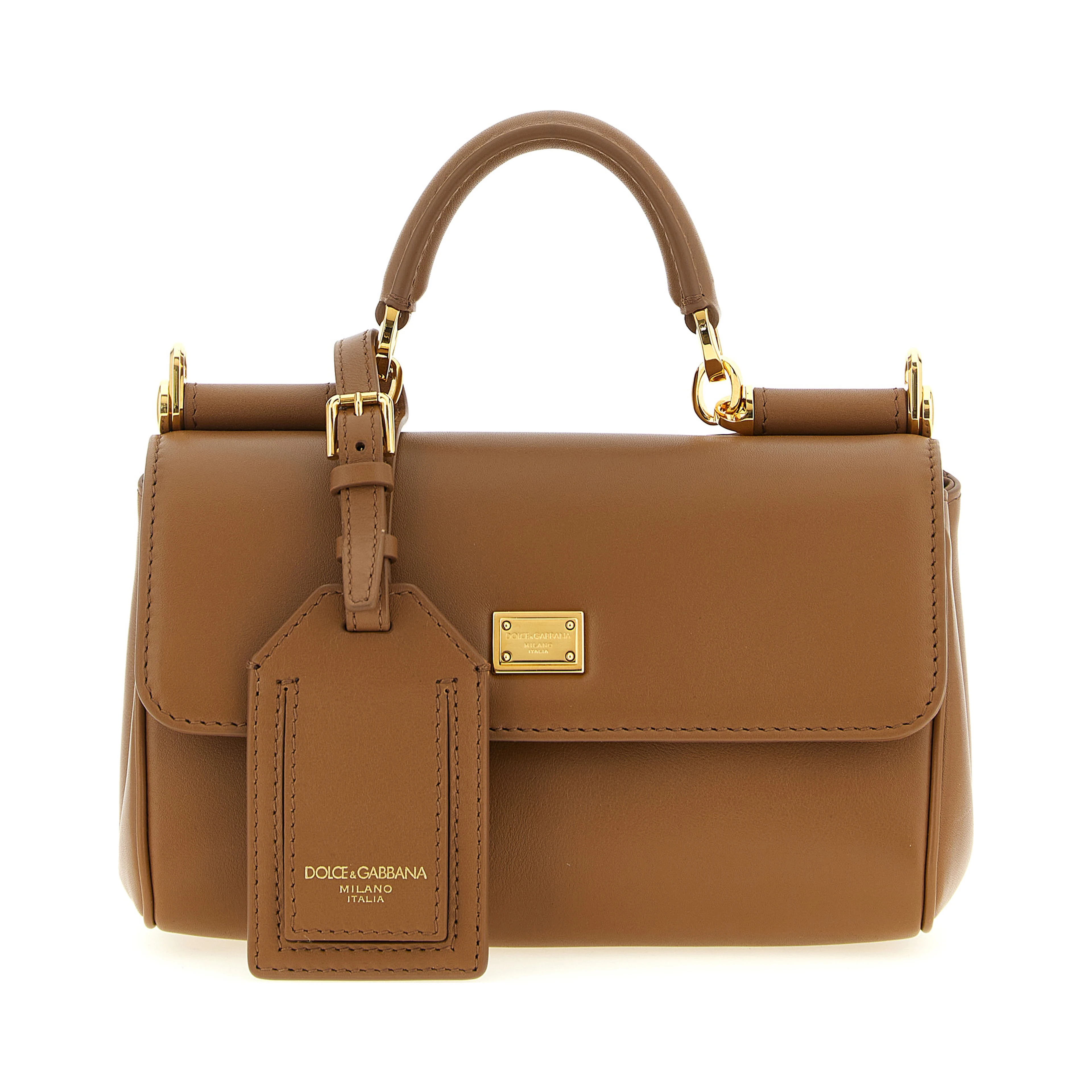 Brown Calfskin Handbag