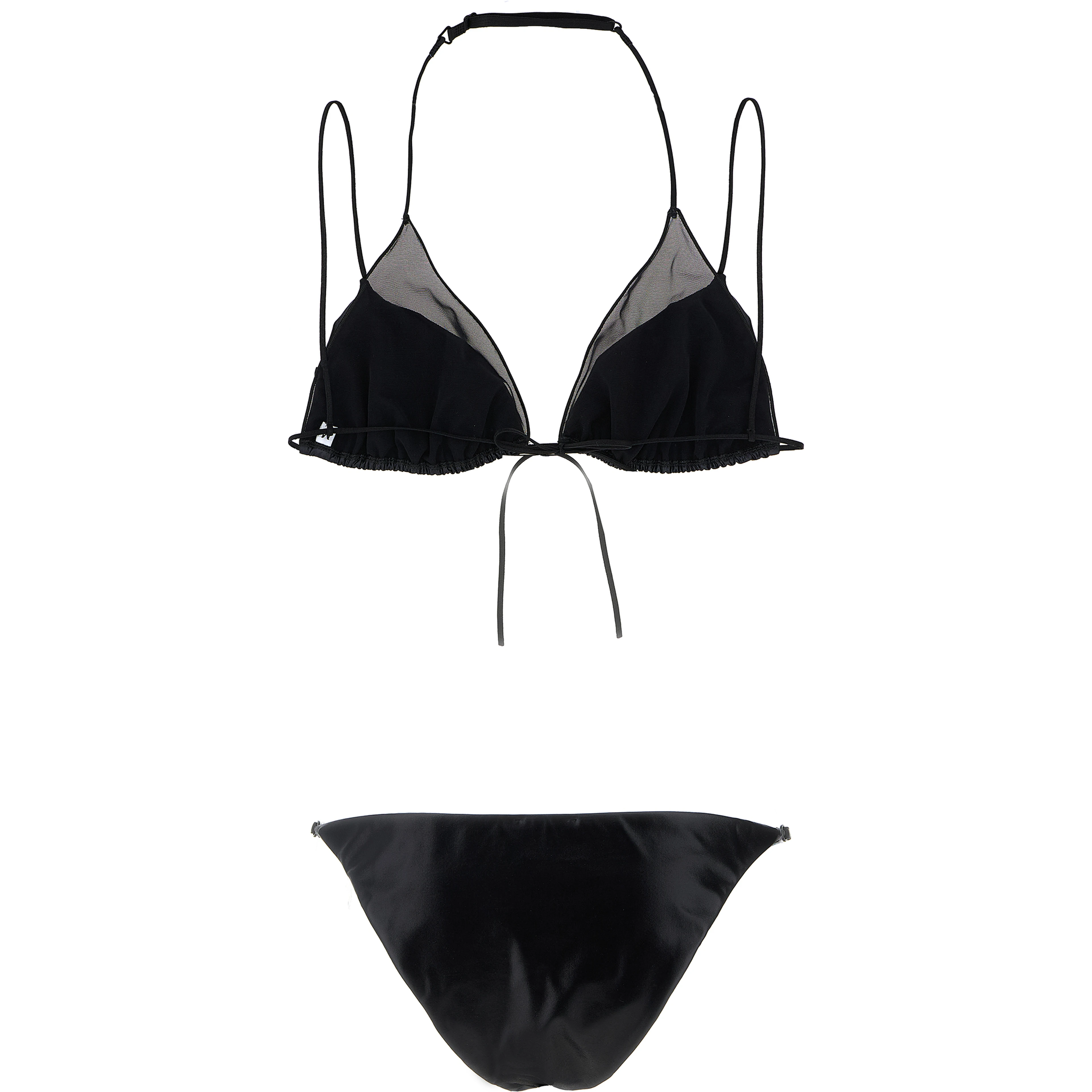 Black Polyester Bikini