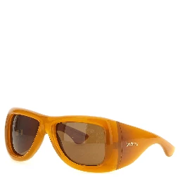 Orange Acetate Sunglasses