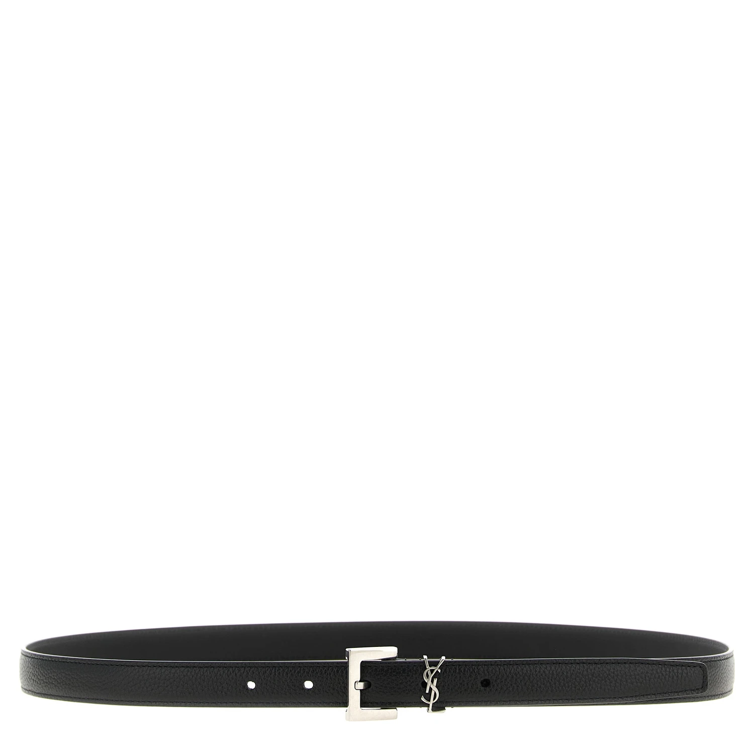 Black Calfskin Regular Belt