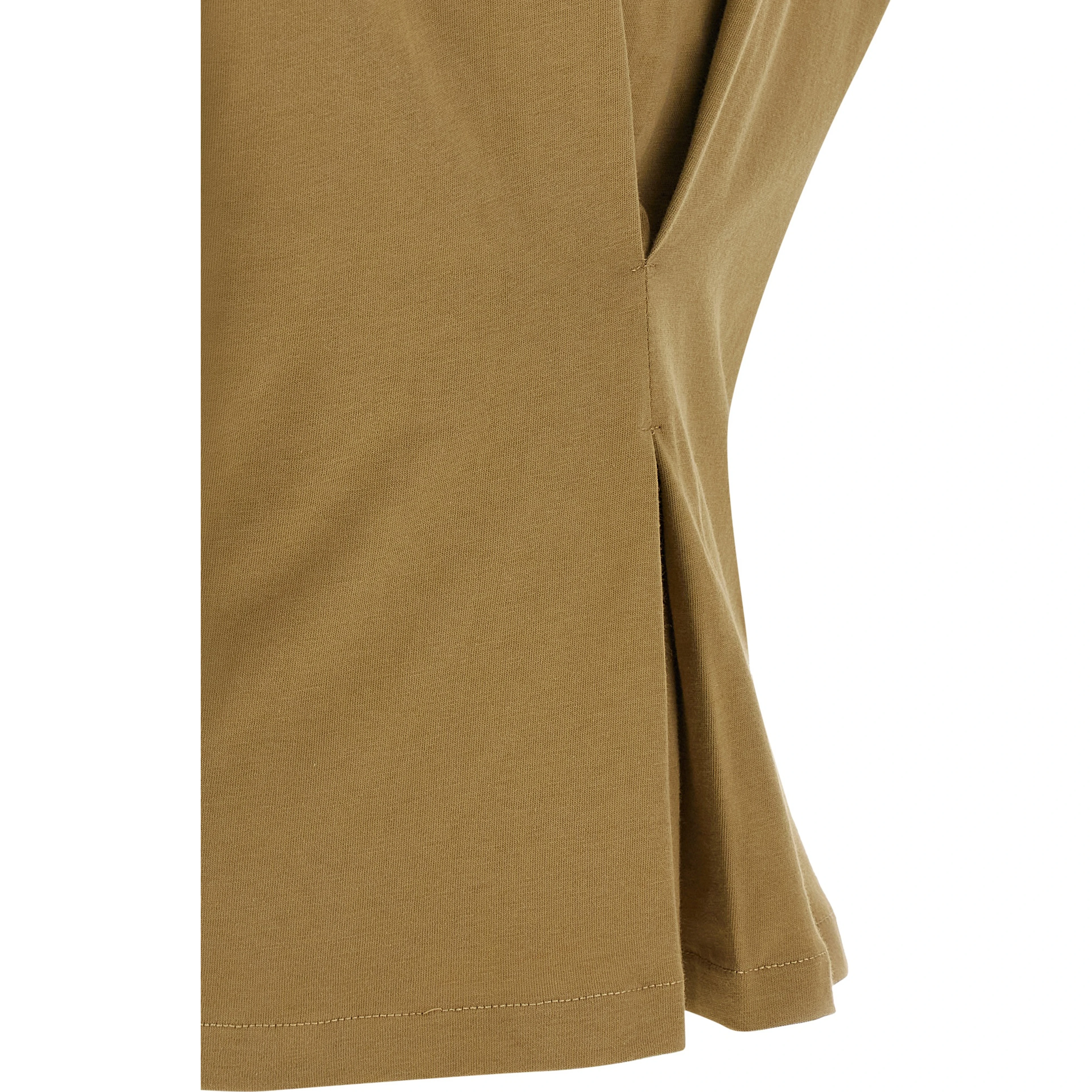 Brown Cotton T-Shirt