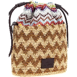 Multicolor Cotton Crossbody Bag