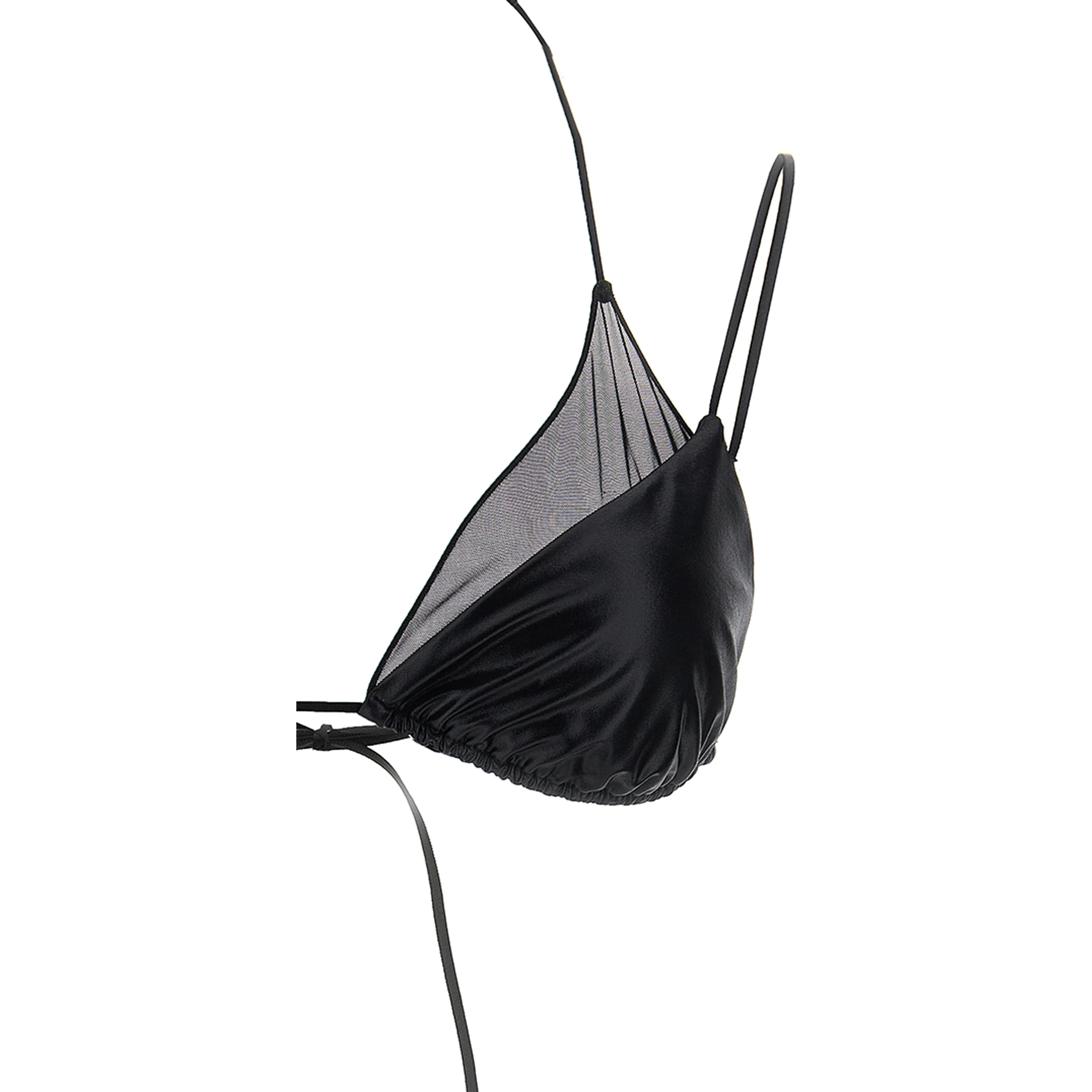 Black Polyester Bikini