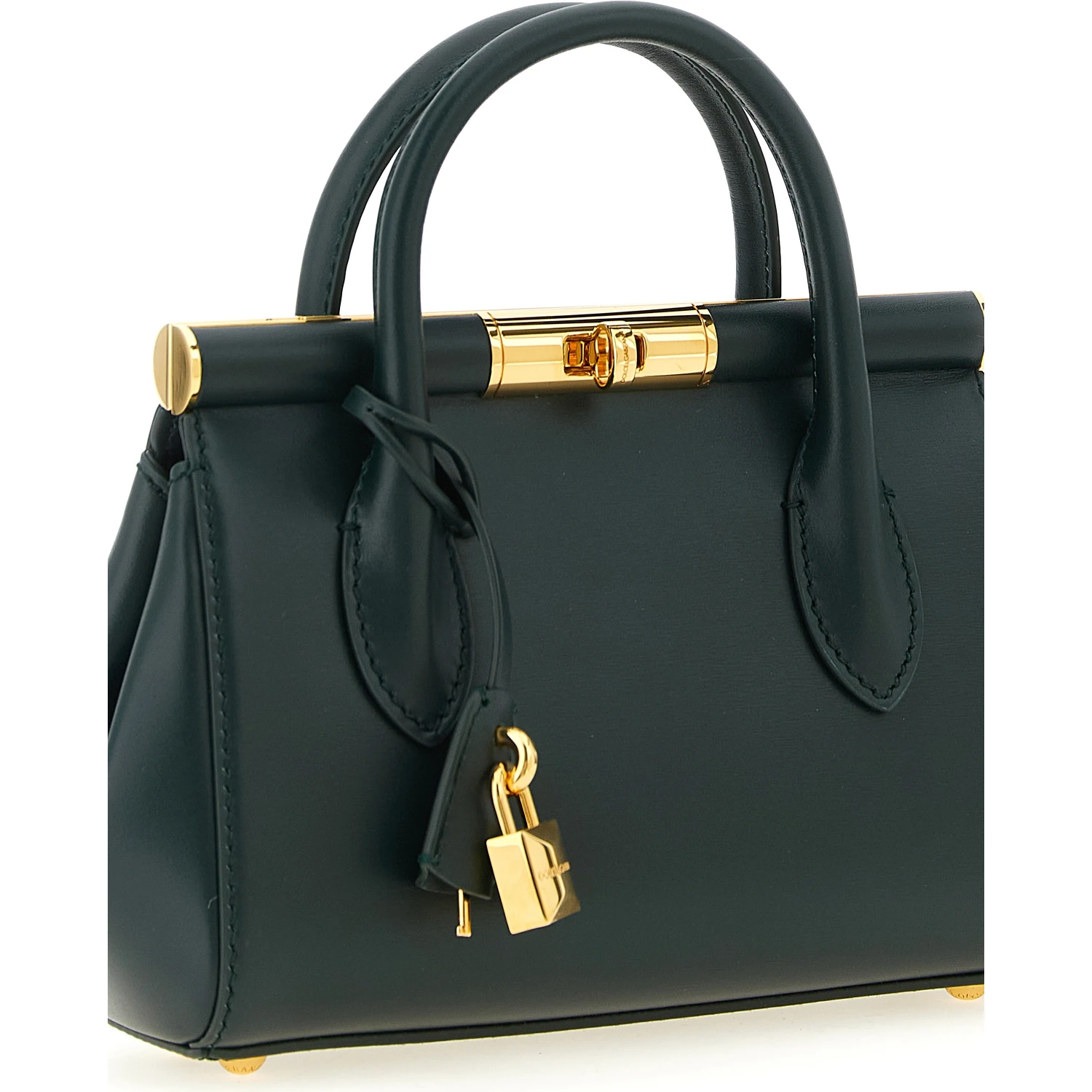 Bicolor Calfskin Handbag