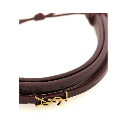 Bordeaux Lamb Leather Bracelet