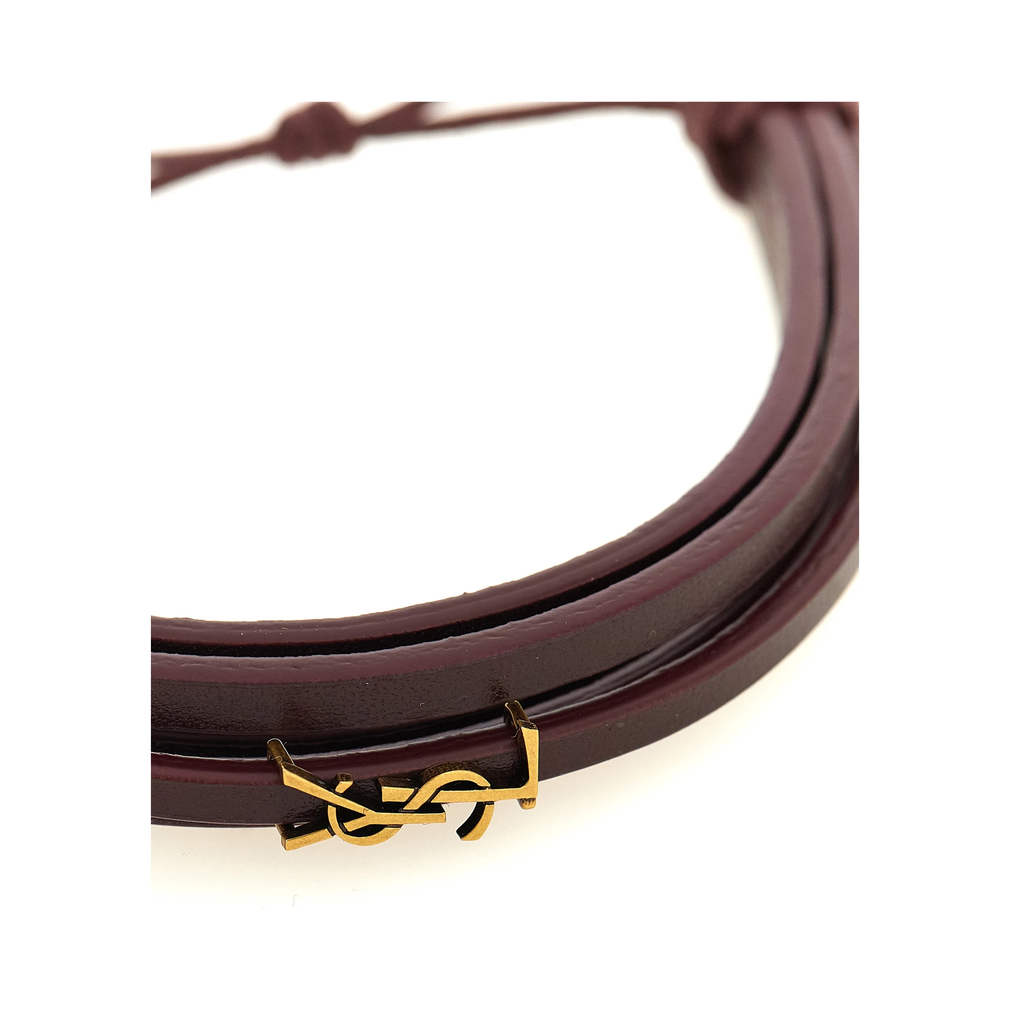 Bordeaux Lamb Leather Bracelet