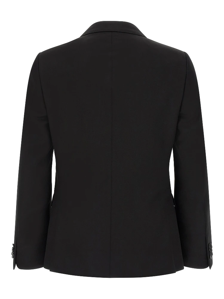 Black Wool Blazer