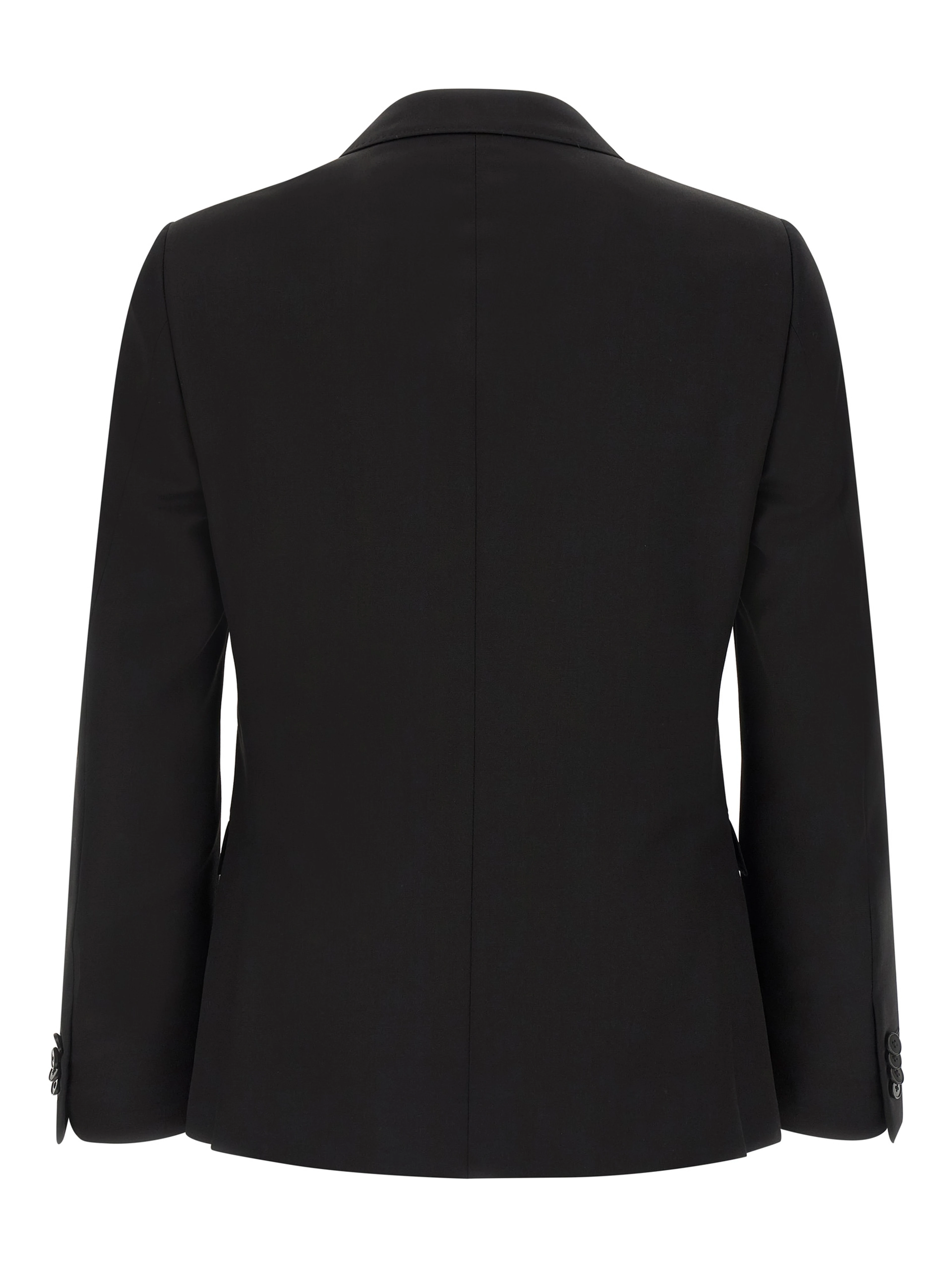 Black Wool Blazer