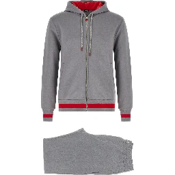Gray Cotton Sweatsuit