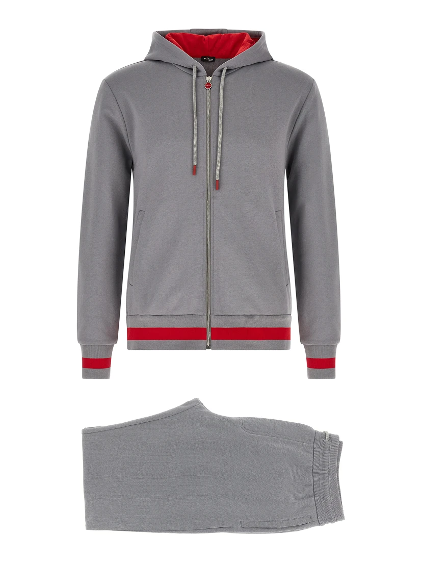 Gray Cotton Sweatsuit