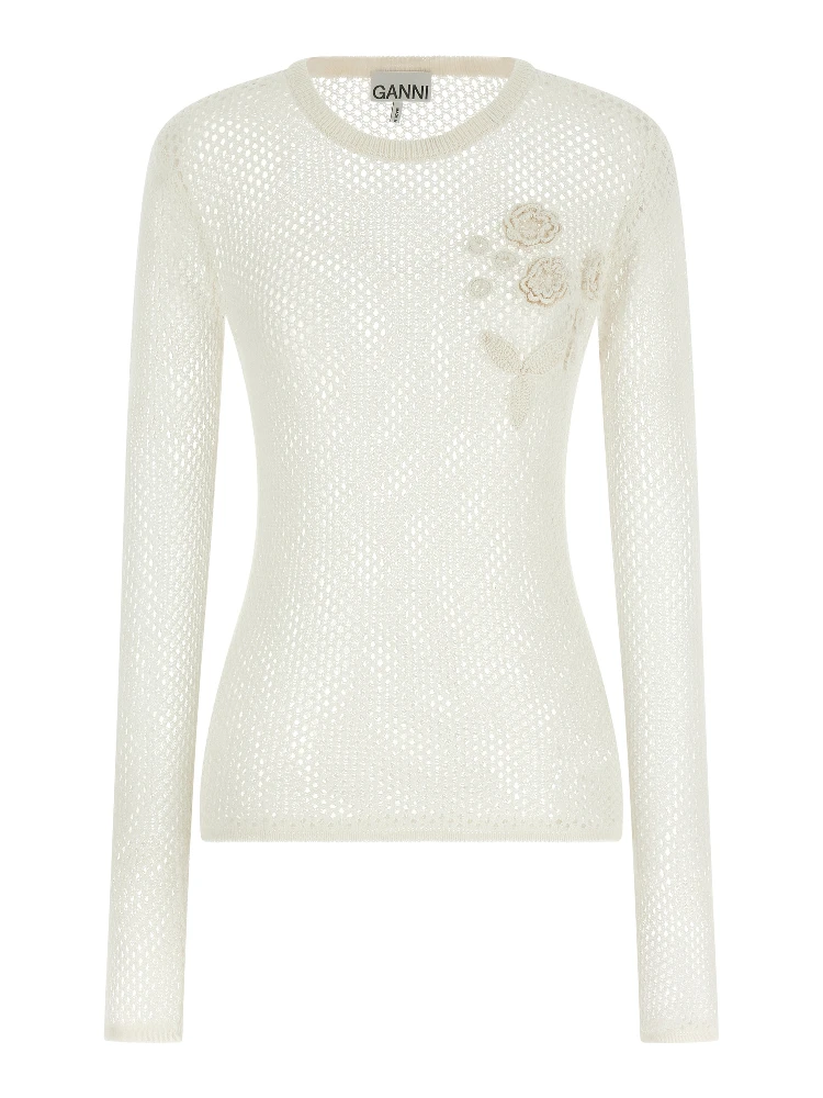 White Organic Cotton Cardigan