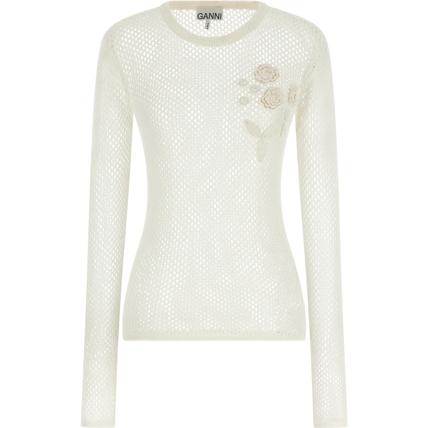 White Organic Cotton Cardigan
