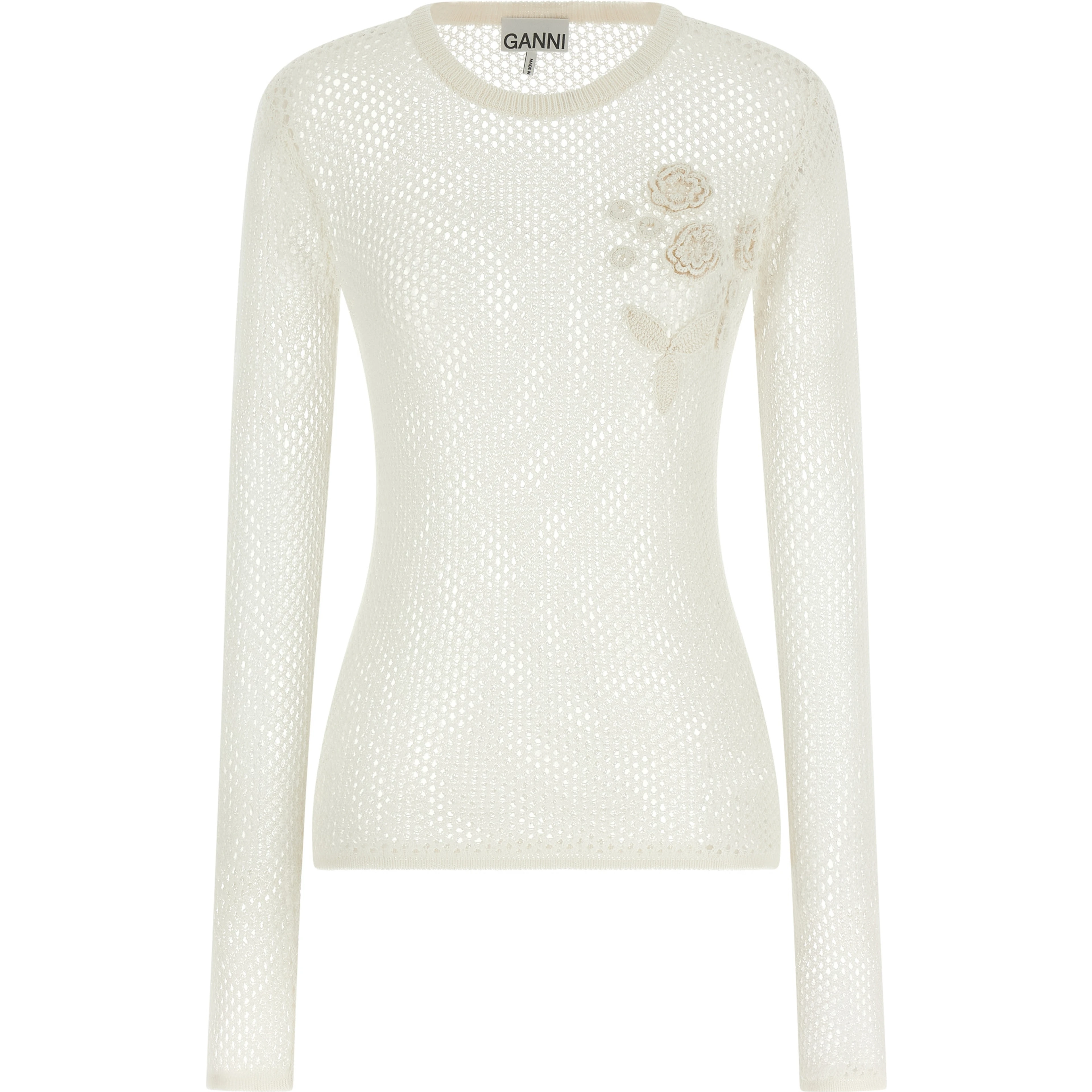 White Organic Cotton Cardigan